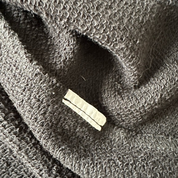 Comfy USA Megan zip-up black cardigan jacket sweater Medium - Picture 11 of 12